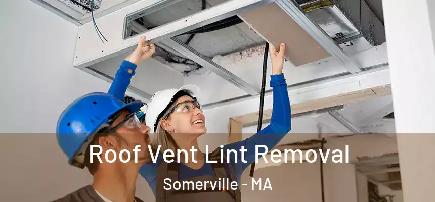  Roof Vent Lint Removal Somerville - MA